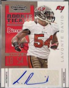 Lavonte David [Arms Up Autograph Playoff Ticket] #158