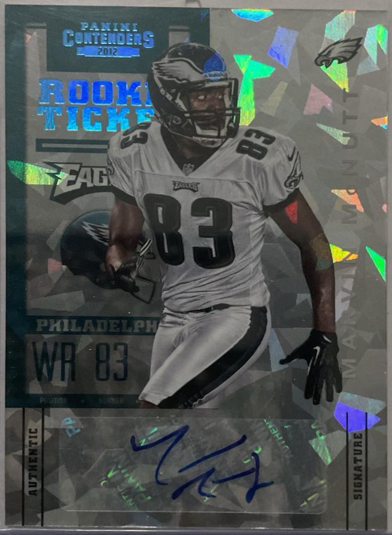 Marvin McNutt [Looking Back Autograph Cracked Ice] #164