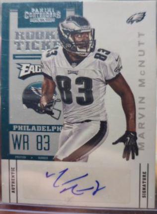 Marvin McNutt [Running Forward Autograph] #164