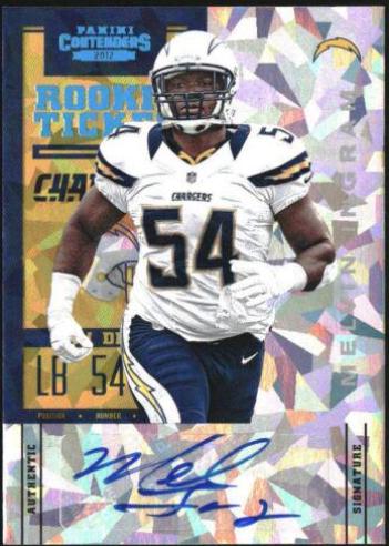 Melvin Ingram [White Jersey Autograph Cracked Ice] #166