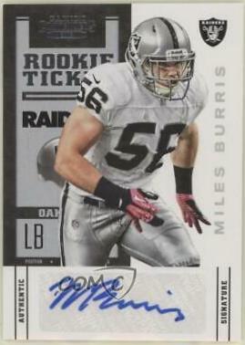 Miles Burris [Autograph] #244