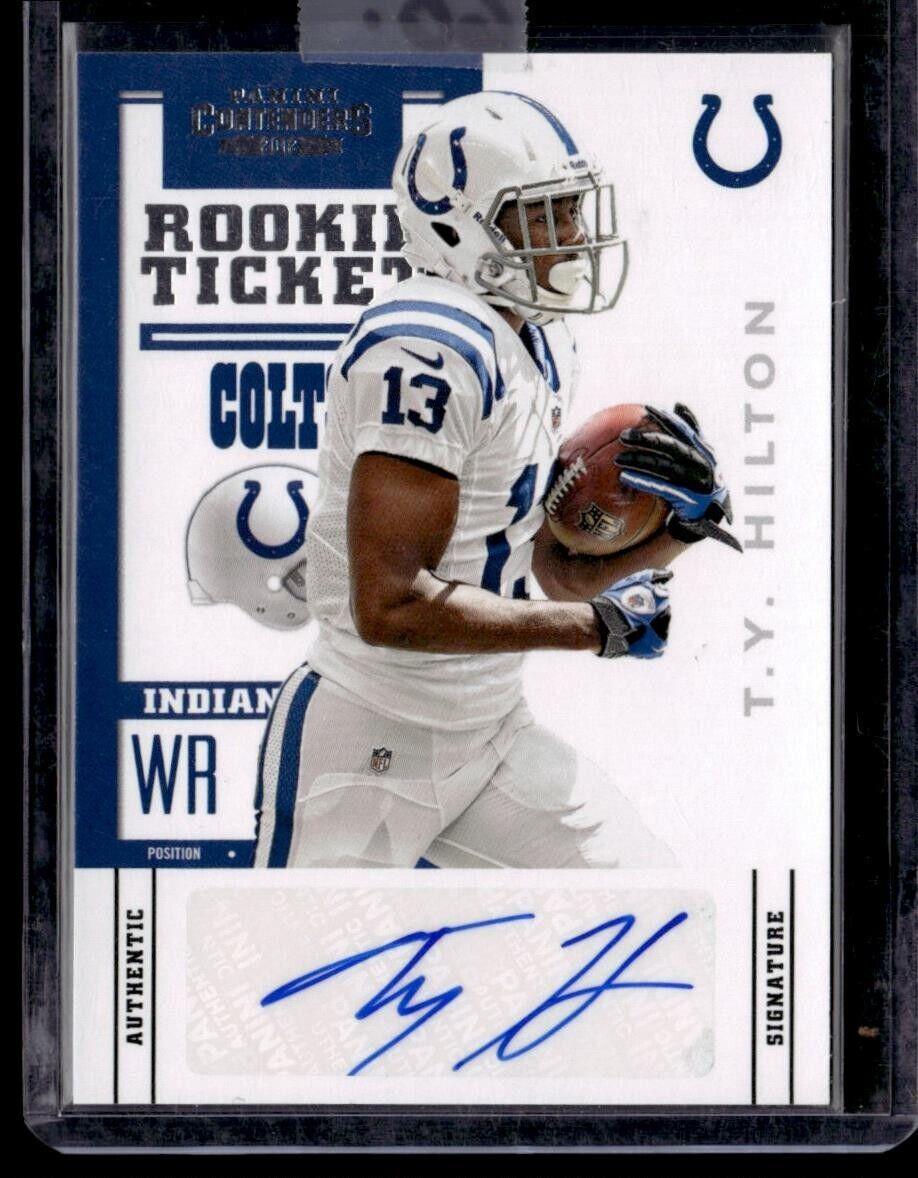 T.Y. Hilton [Redemption Autograph] #186