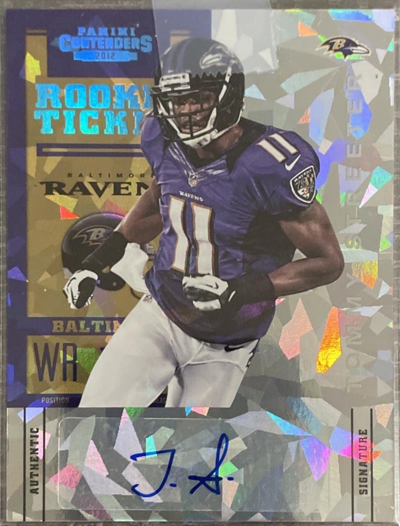 Tommy Streeter [Redemption Autograph Cracked Ice] #191