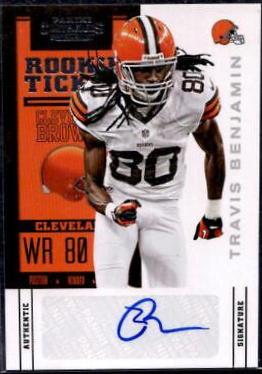 Travis Benjamin [Turned Sideways Autograph] #192