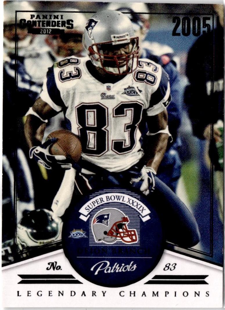 Deion Branch [Black] #7