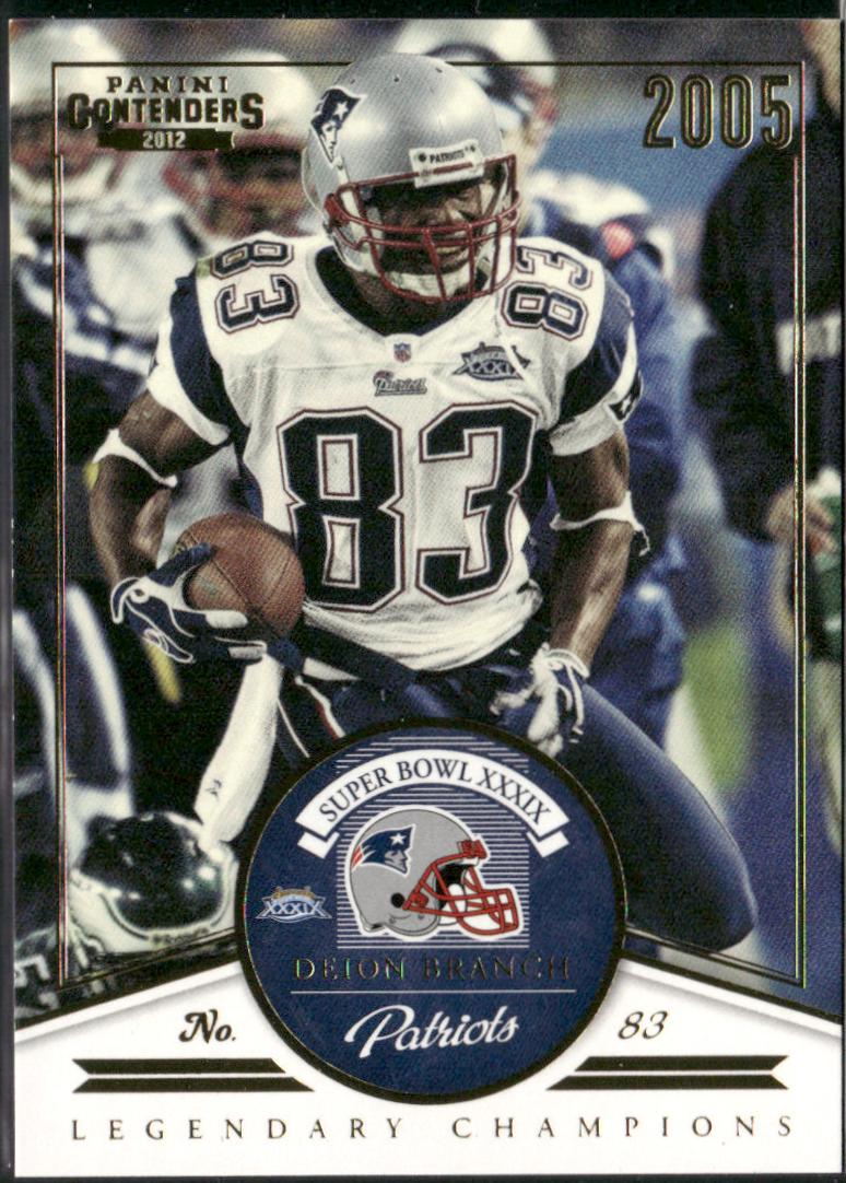Deion Branch [Gold] #7