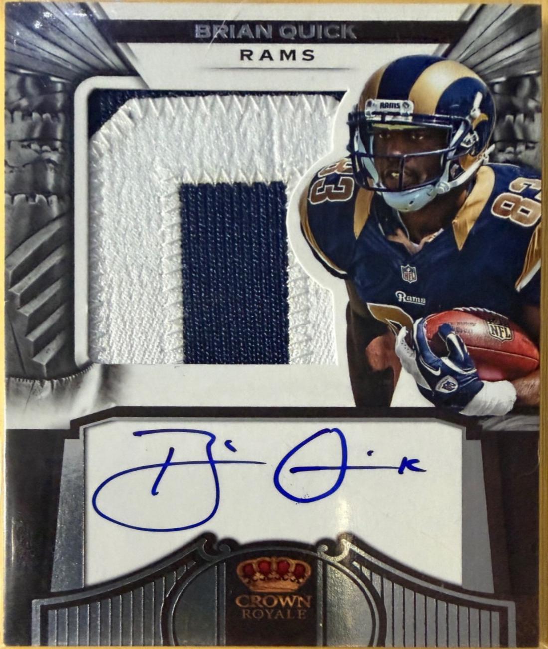 Brian Quick [Jersey Autograph] #256