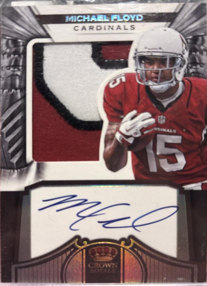 Michael Floyd [Jersey Autograph Silver] #272