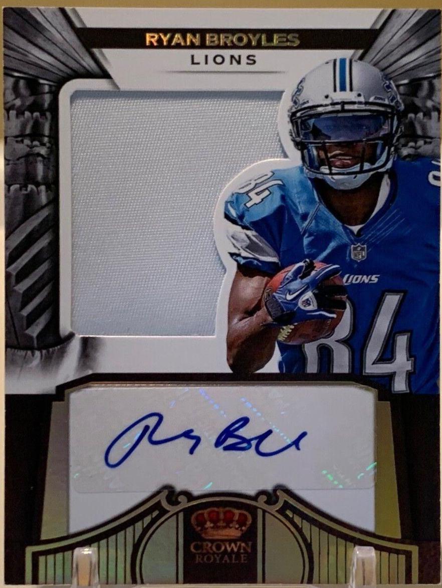 Ryan Broyles [Jersey Autograph Gold] #281