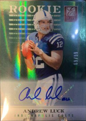 Andrew Luck [Turn of the Century Autograph] #101