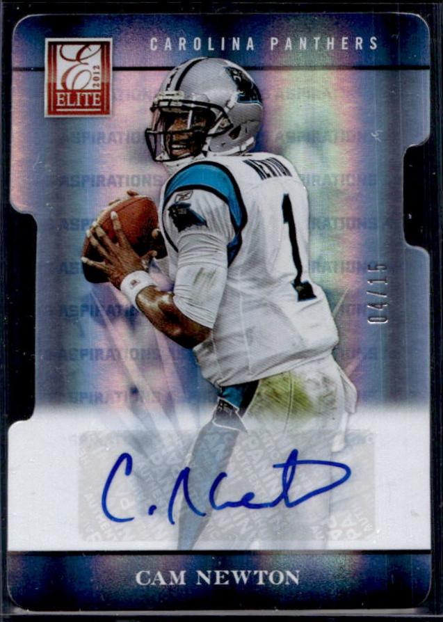 Cam Newton [Aspirations Autograph] #15