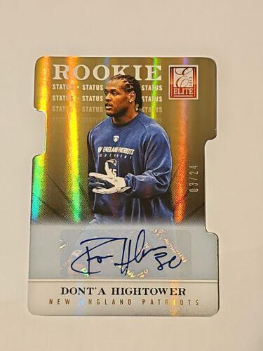 Dont'a Hightower [Status Die Cut Autograph] #126