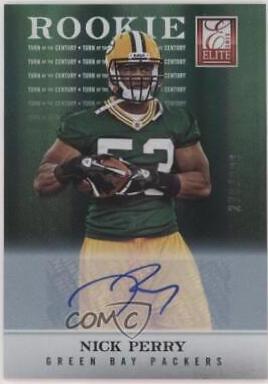 Nick Perry [Turn of the Century Autograph] #124