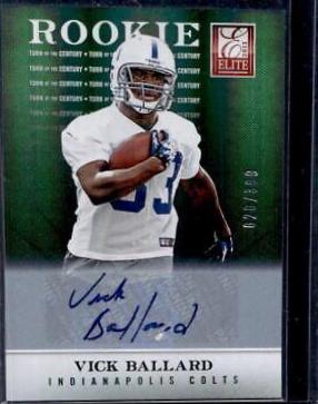 Vick Ballard [Turn of the Century Autograph] #179