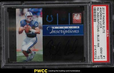 Andrew Luck [Blue Ink] #1