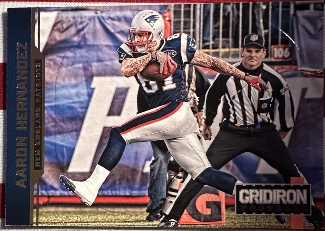 Aaron Hernandez [Gold O's] #111