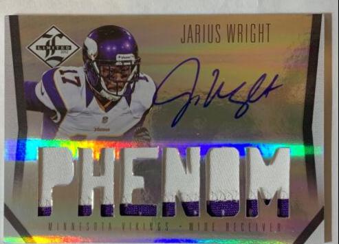 Jarius Wright [Jersey Autograph] #234