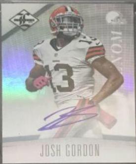 Josh Gordon [Monikers Silver Autograph] #186