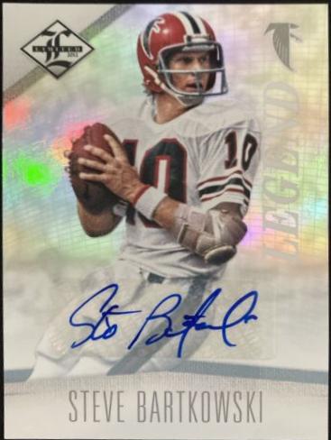 Steve Bartkowski [Monikers Silver Autograph] #117