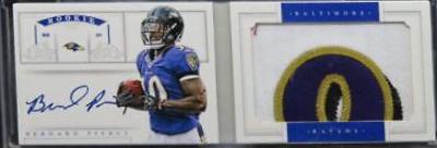 Bernard Pierce [Autograph Material Gold] #317