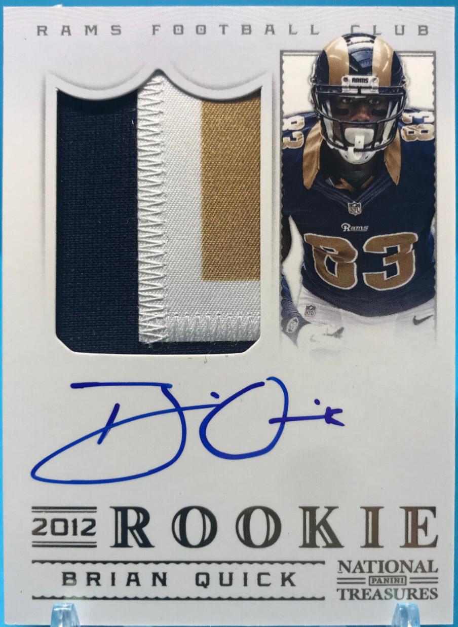 Brian Quick [Autograph Material Gold] #332