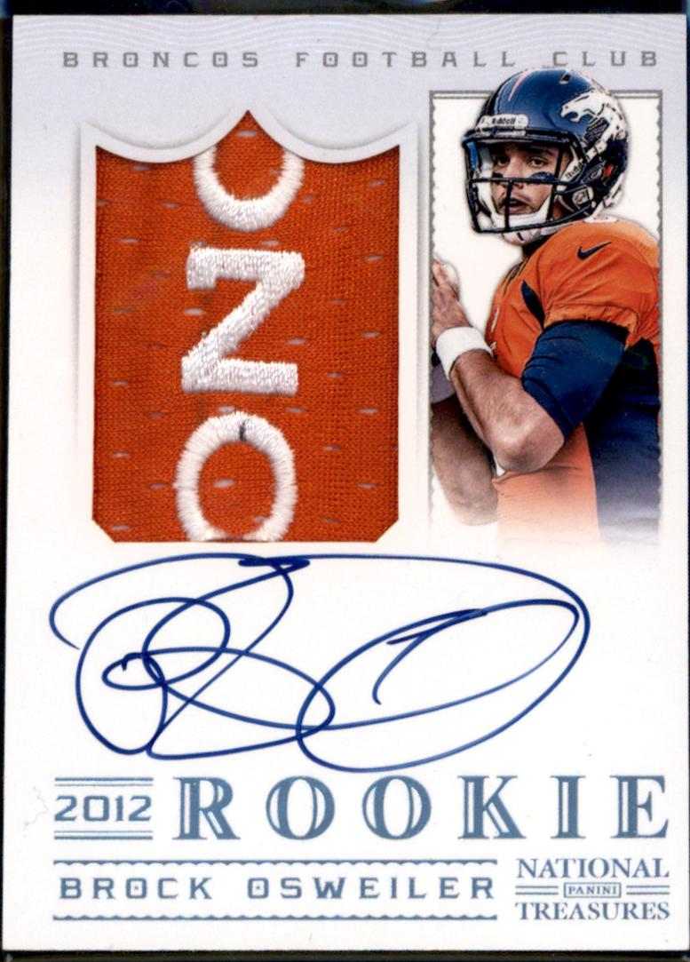 Brock Osweiler [Autograph Material Platinum] #307