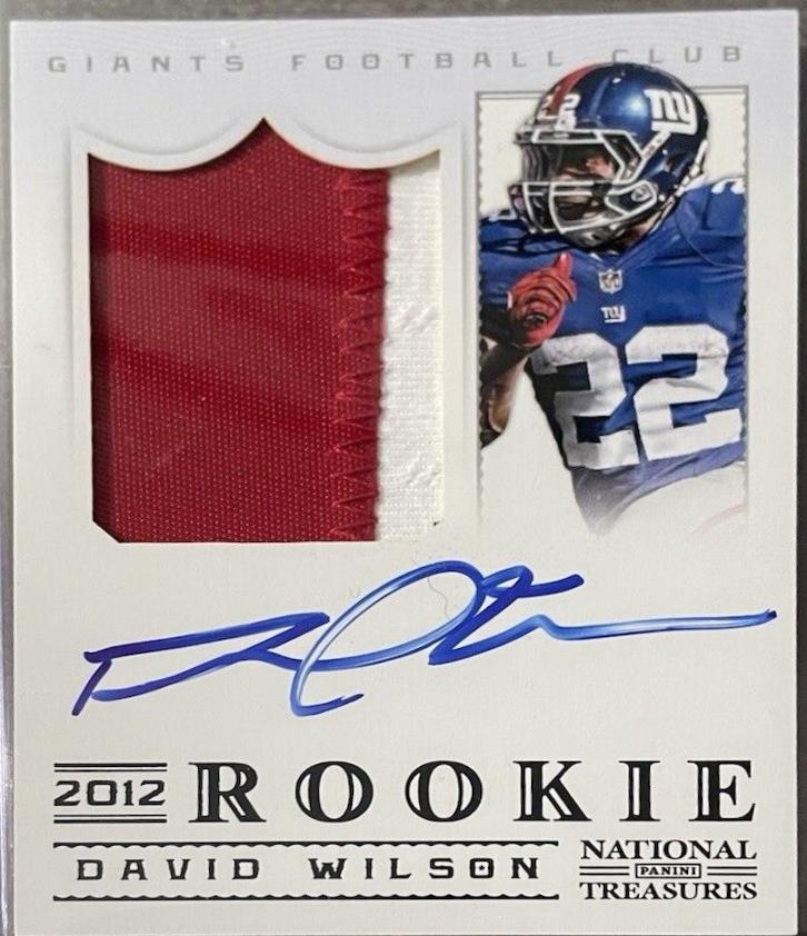 David Wilson [Autograph Material Black] #314