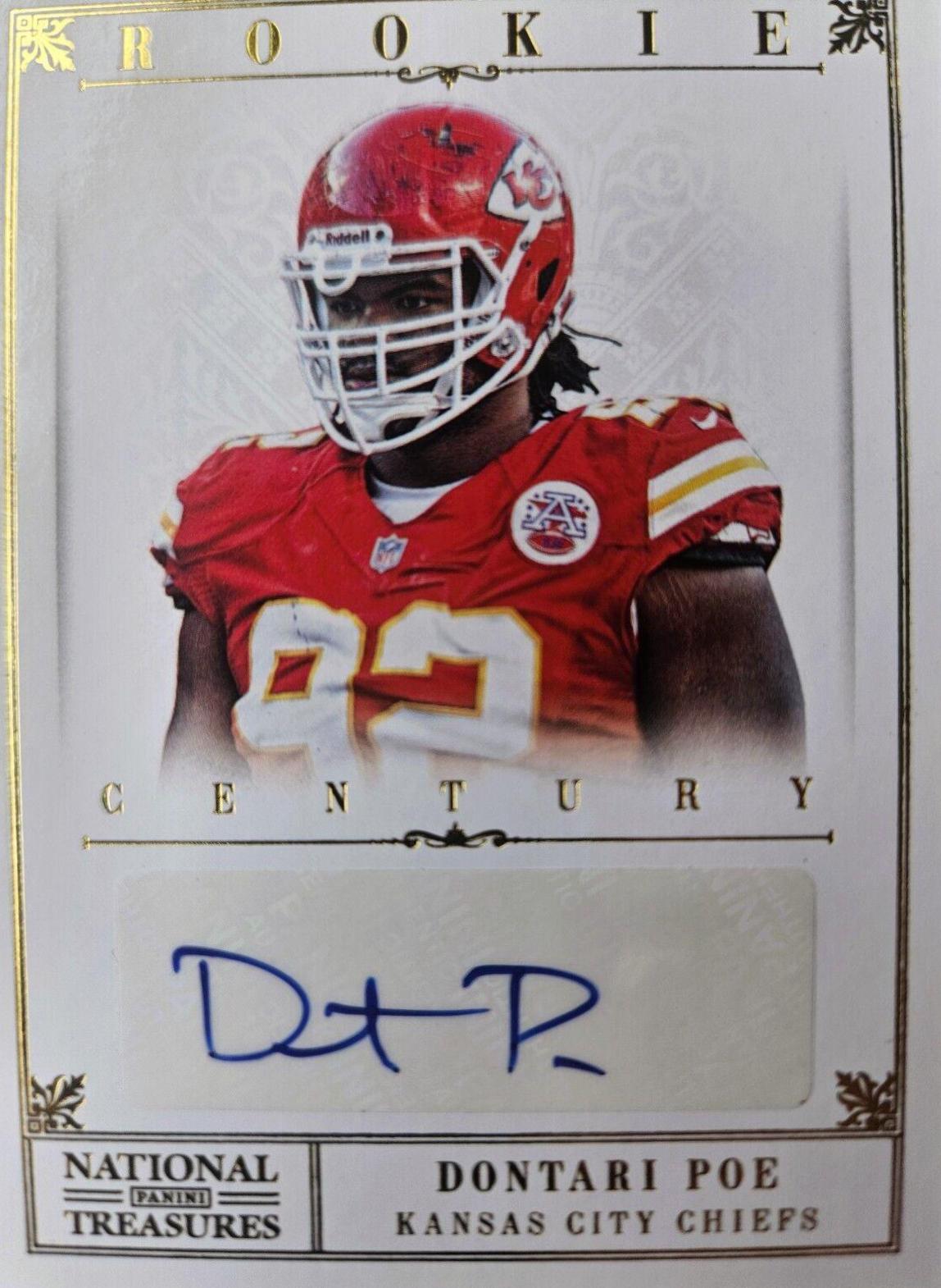 Dontari Poe [Autograph Gold] #233