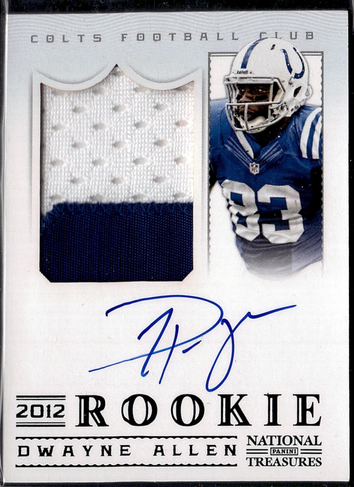 Dwayne Allen [Autograph Material Black] #323