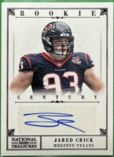Jared Crick [Autograph Black] #242