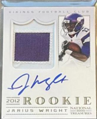 Jarius Wright [Autograph Material] #334