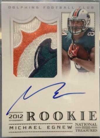 Michael Egnew [Autograph Material Gold] #326