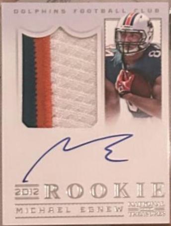 Michael Egnew [Autograph Material] #326
