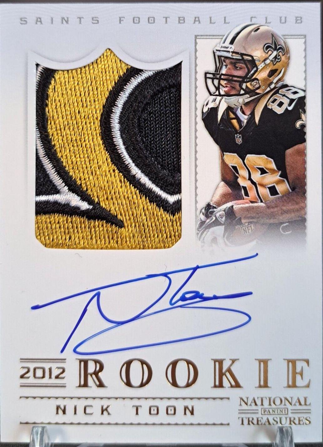 Nick Toon [Autograph Material Gold] #330