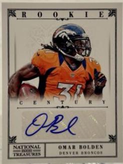 Omar Bolden [Autograph Black] #277