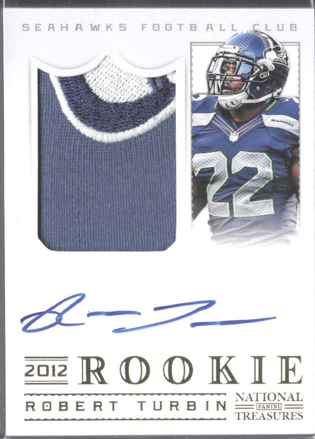 Robert Turbin [Autograph Material Gold] #329