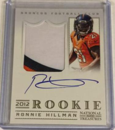 Ronnie Hillman [Autograph Material] #324