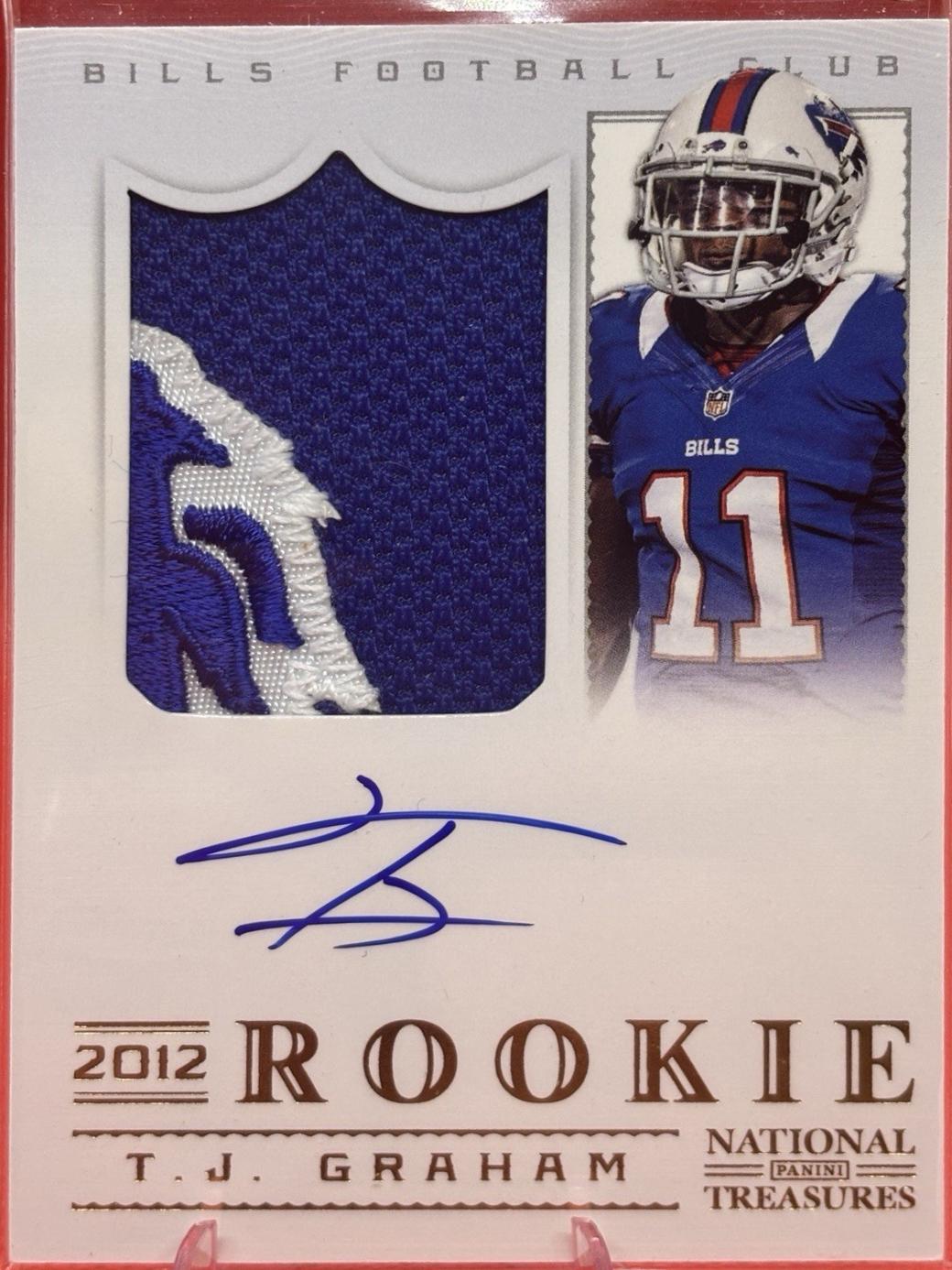 T.J. Graham [Autograph Material Gold] #331