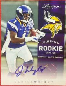 Jarius Wright [Autograph] #288