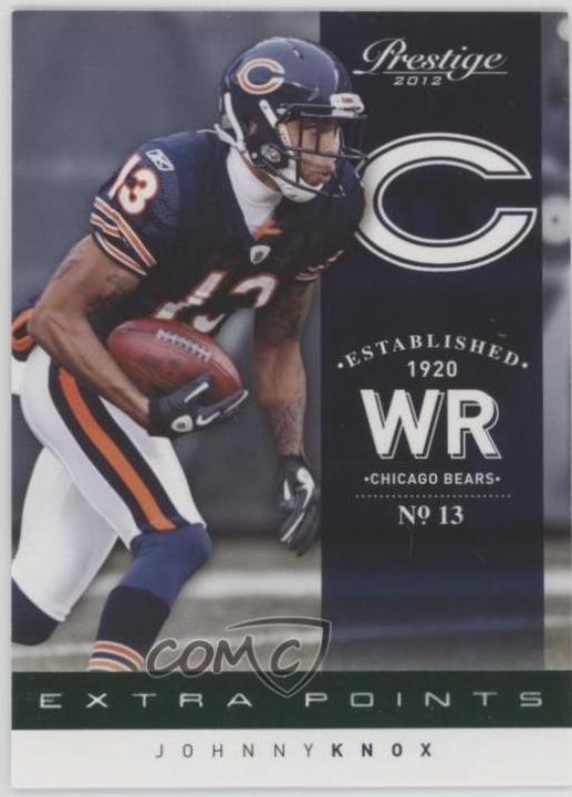 Johnny Knox [Extra Points Green] #36