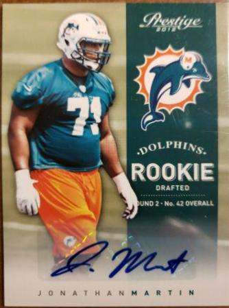 Jonathan Martin [Autograph] #228