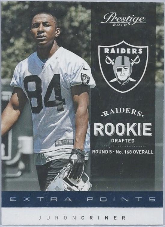 Juron Criner [Extra Points Blue] #278