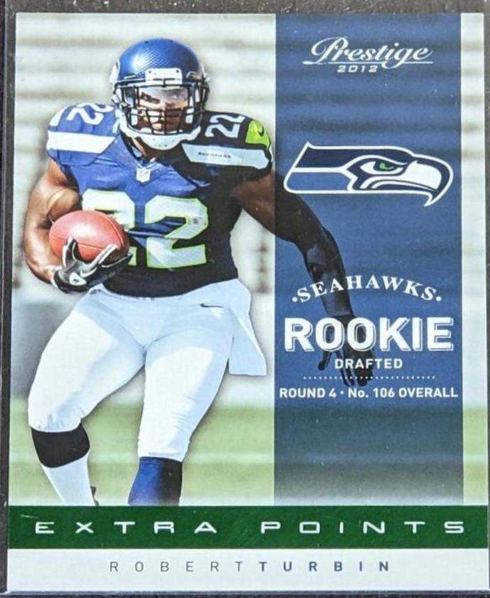 Robert Turbin [Extra Points Green] #255