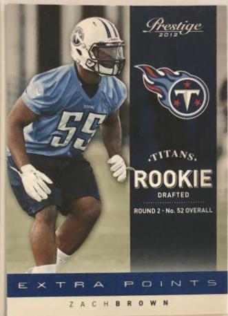 Zach Brown [Extra Points Blue] #220