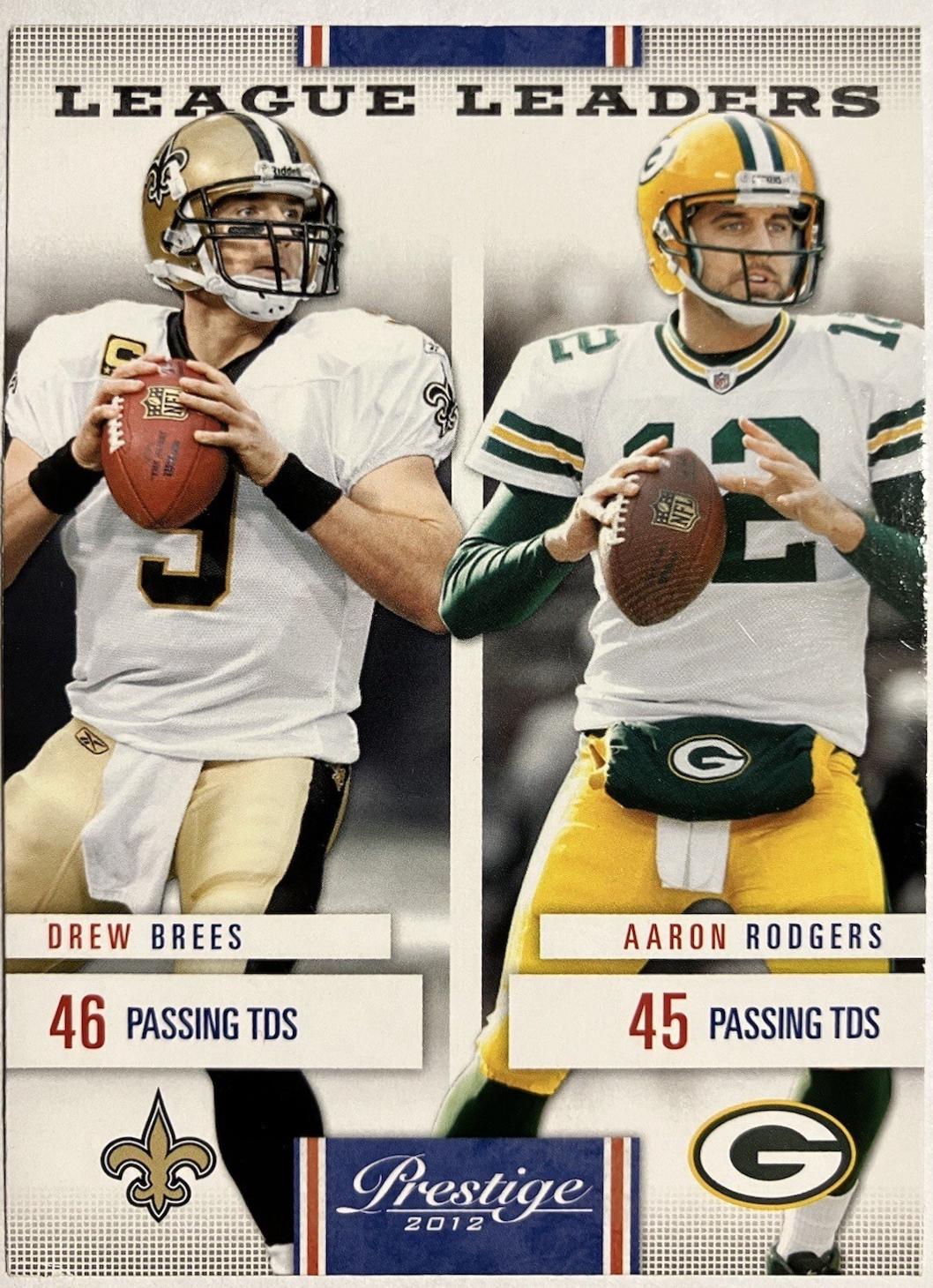 Drew Brees, Aaron Rodgers #14