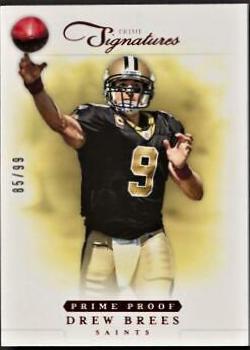 Drew Brees [Prime Proof Red] #9
