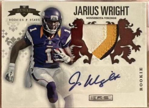Jarius Wright [Autograph Jersey] #250