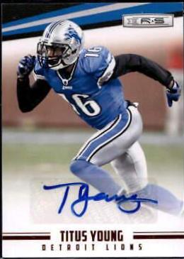 Titus Young [Autograph] #48