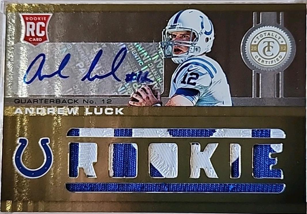 Andrew Luck [Signed Jersey Gold] #201
