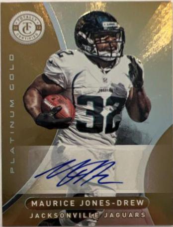 Maurice Jones Drew [Autograph Platinum Gold] #17